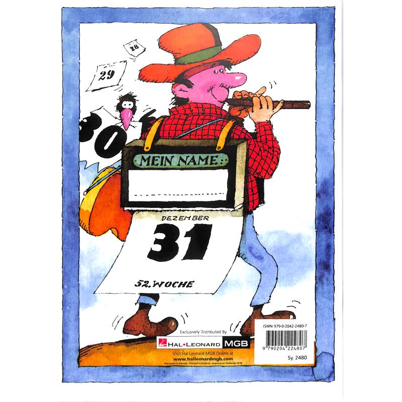 Musikalischer Wochenkalender