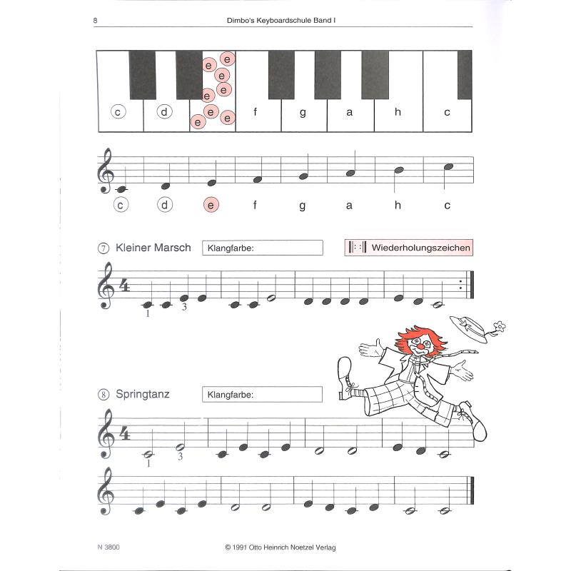 Dimbo's Keyboardschule 1