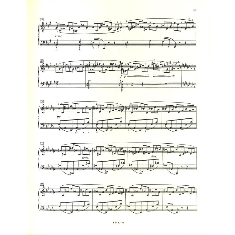 Klavierwerke 1 - Etüden op 8 - 42 - 65