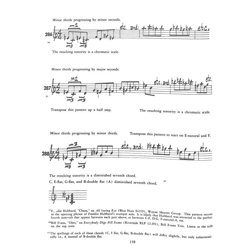 Patterns for Jazz for treble clef instruments