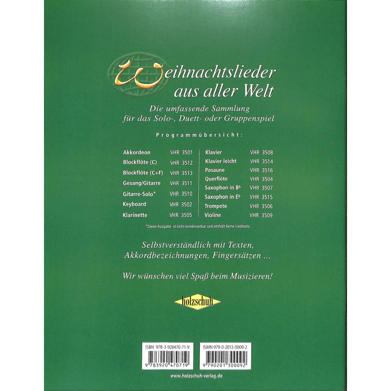 Weihnachtslieder aus aller Welt