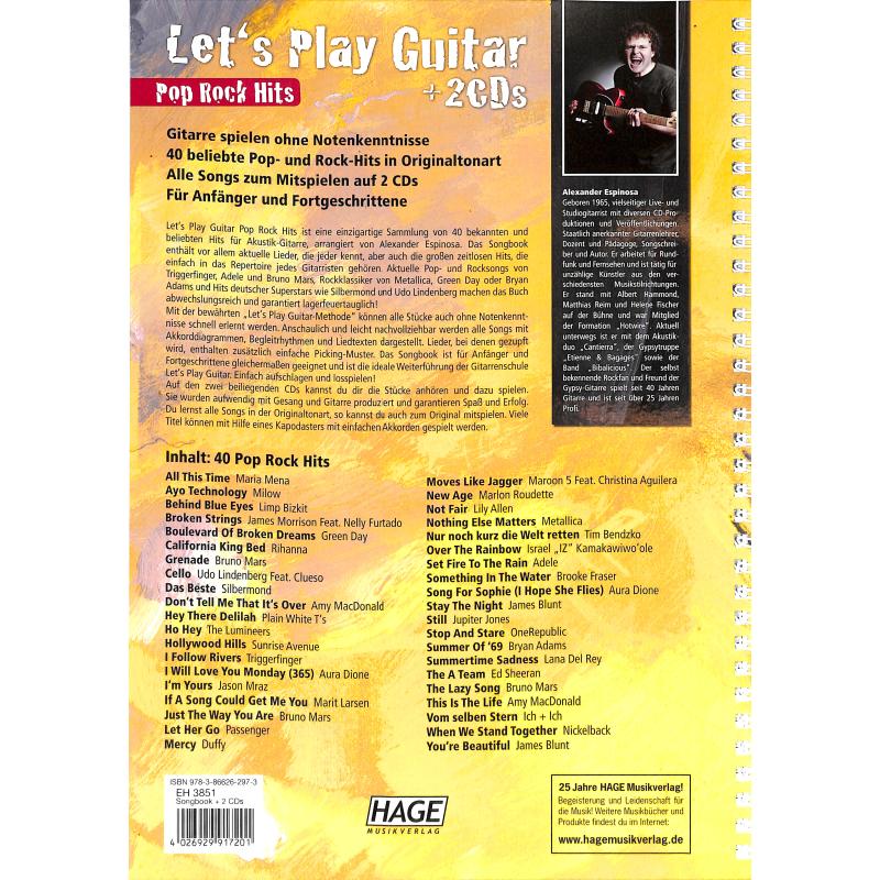 Let's play guitar - Pop Rock Hits