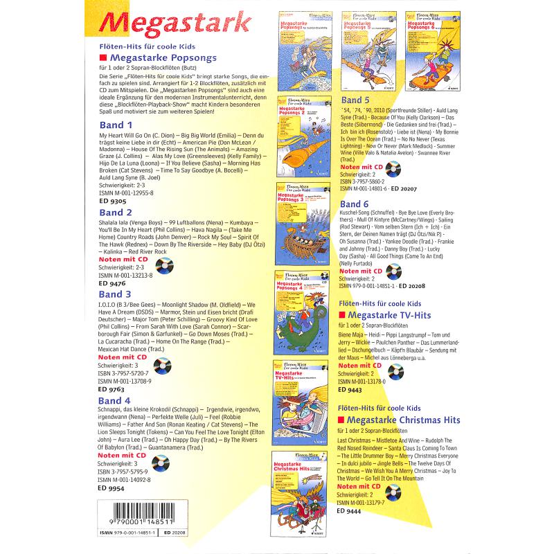 Megastarke Popsongs 6