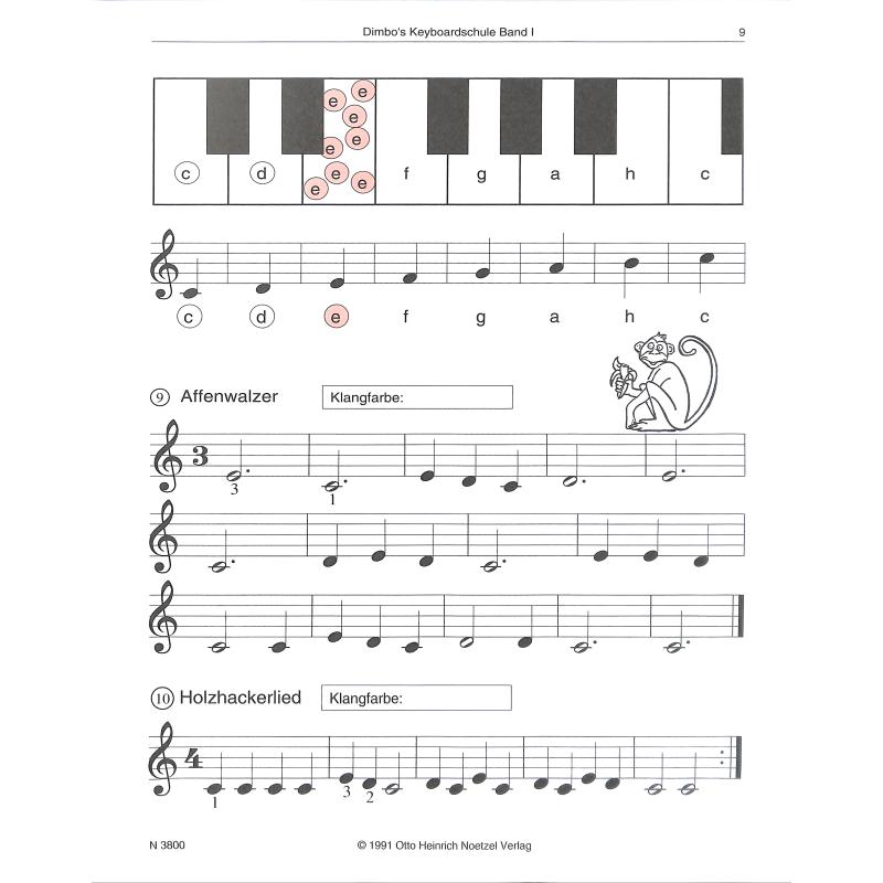 Dimbo's Keyboardschule 1
