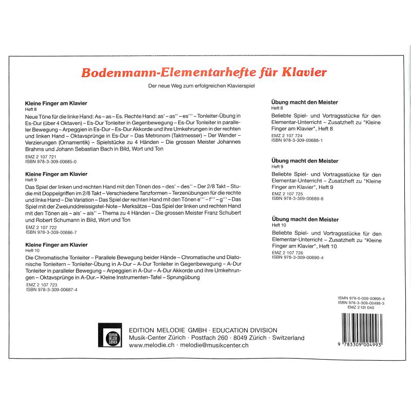 Kleine Finger am Klavier 1