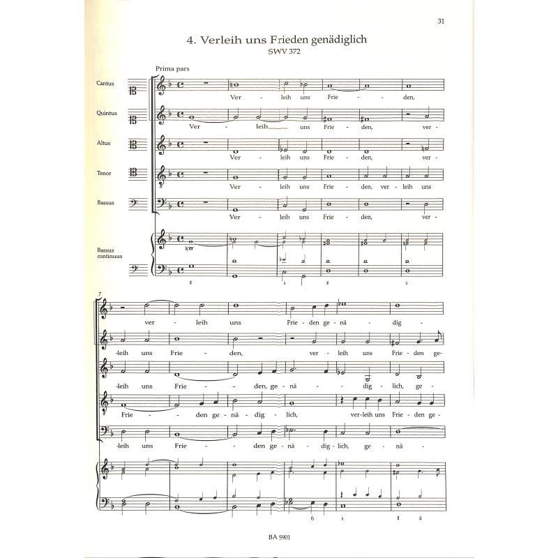 Geistliche Chormusik SWV 369-380