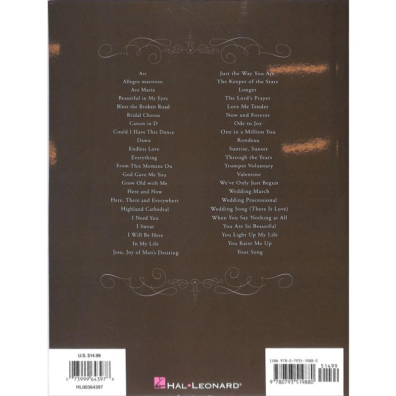 The new complete wedding songbook