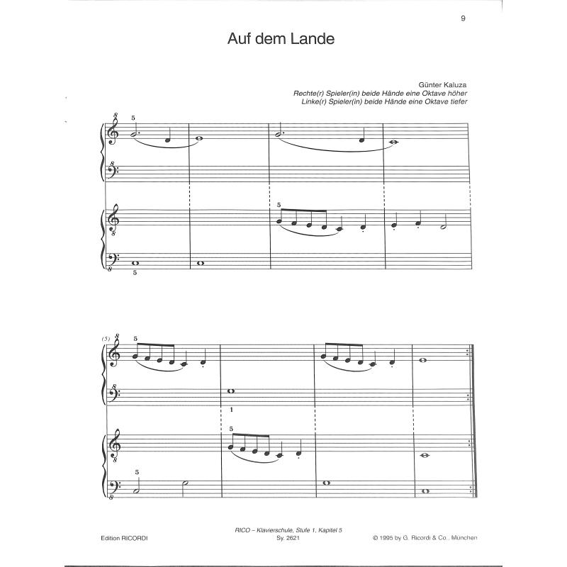 Rico + Rica spielen vierhändig