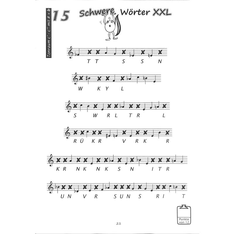 Noten Geheimschrift | Spielend leicht Noten lernen