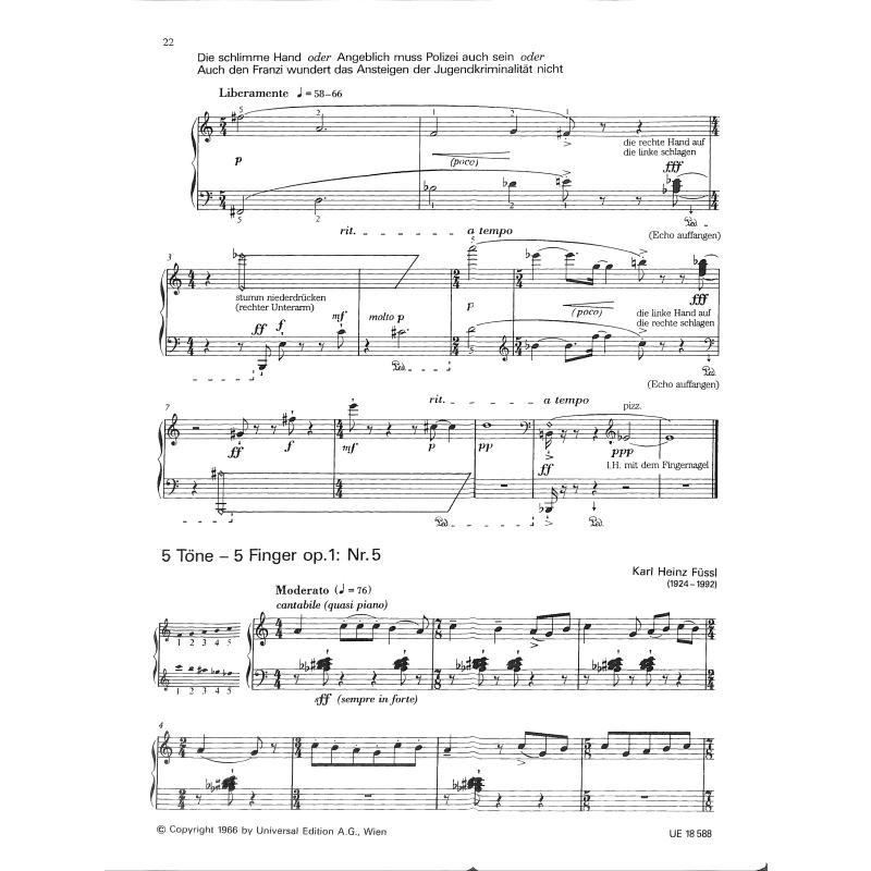 UE Klavieralbum für junge Pianisten