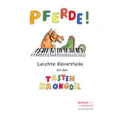 Pferde - leichte Klavierstücke mit dem Tastenkrokodil