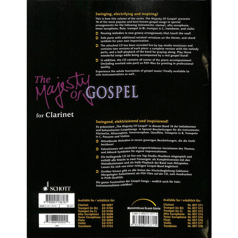 The majesty of Gospel