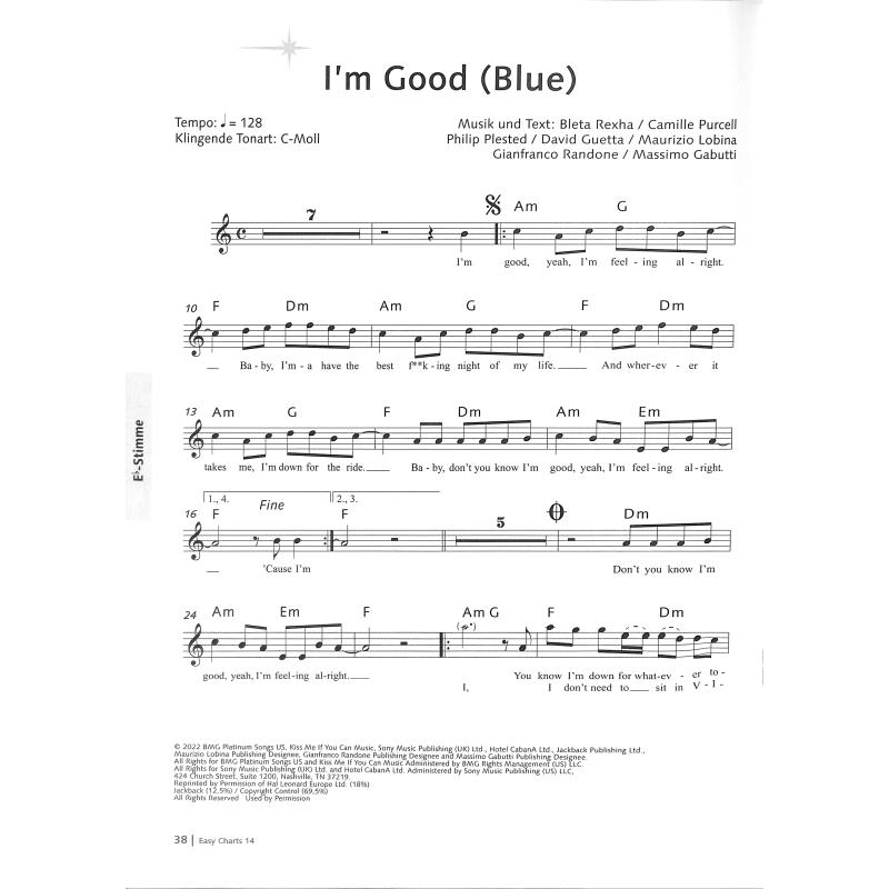 Easy Charts play along 14