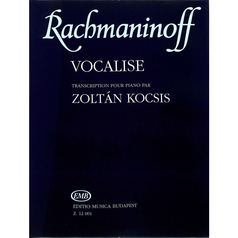 Vocalise op 34/14