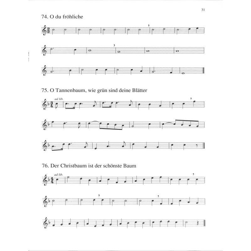 Das Buch der Weihnachtslieder