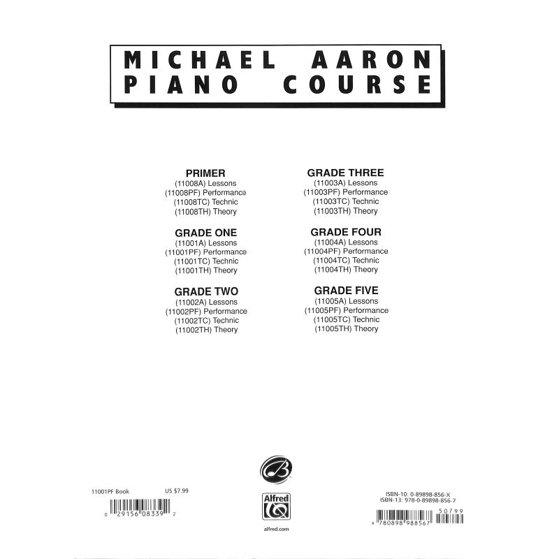 Piano course - performance 1