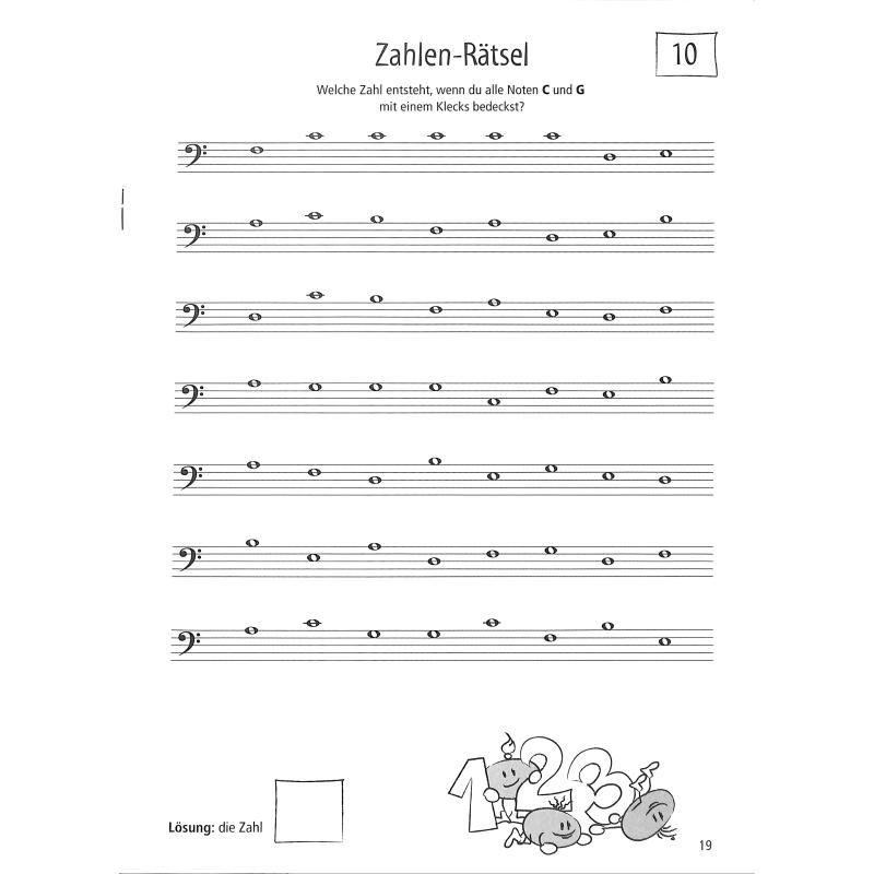 Das kleine Notenrätselbuch