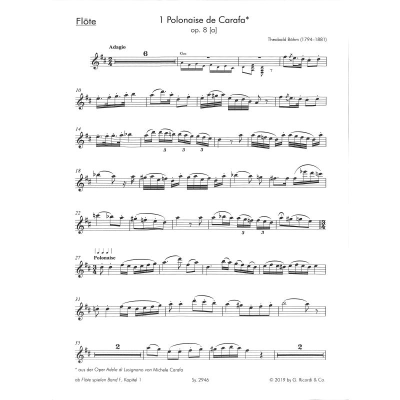 Flöte spielen F - Spielbuch