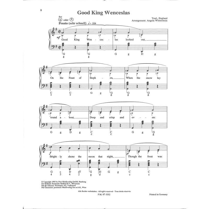 Favourite english and american christmas songs