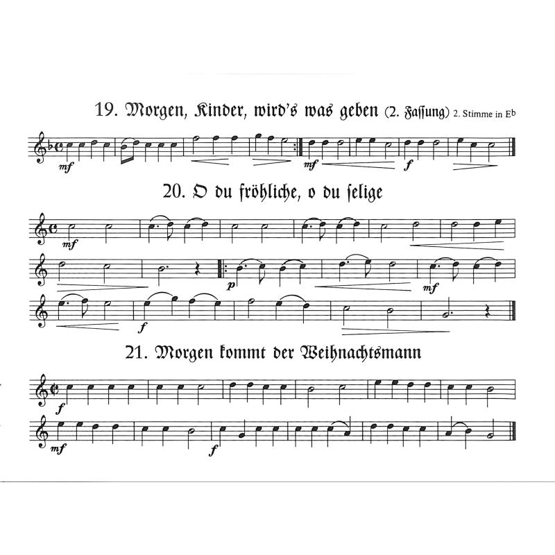 27 Lieder zur Weihnachtszeit 1
