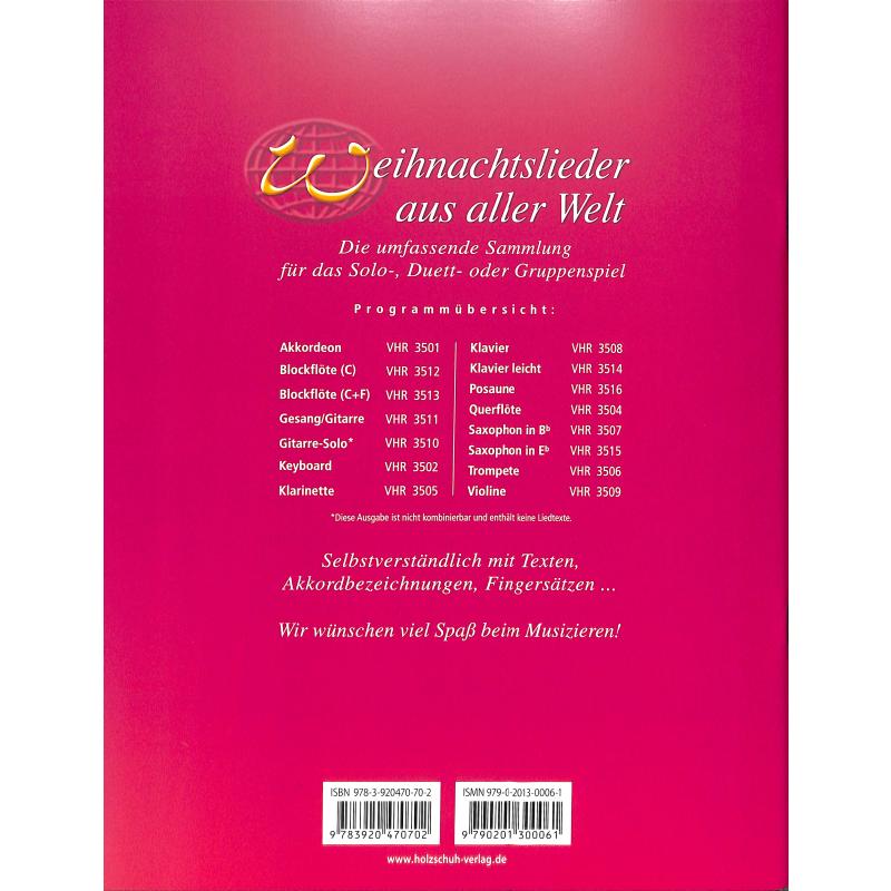 Weihnachtslieder aus aller Welt