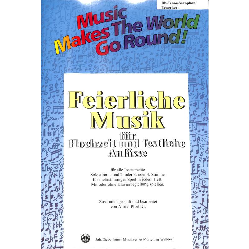 Feierliche Musik für Hochzeit und festliche Anlässe