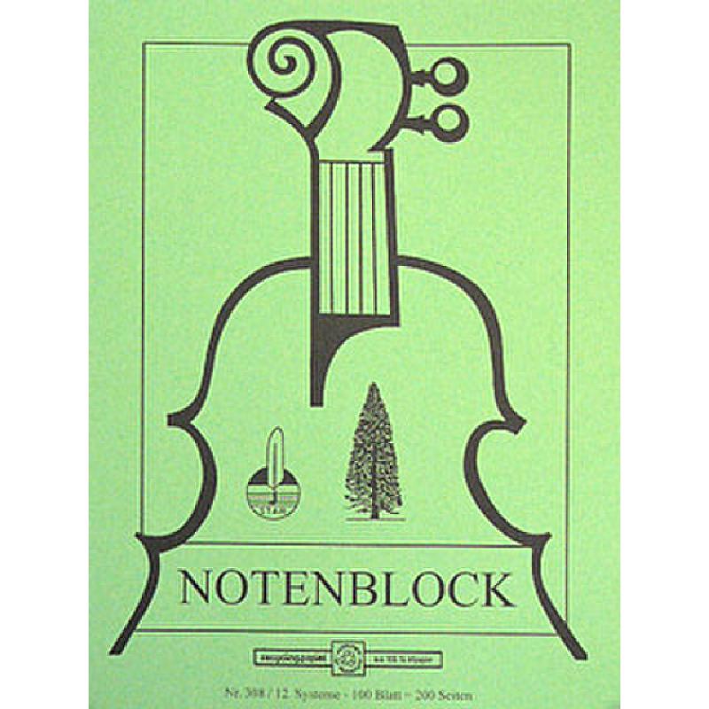 Notenblock STAR 308