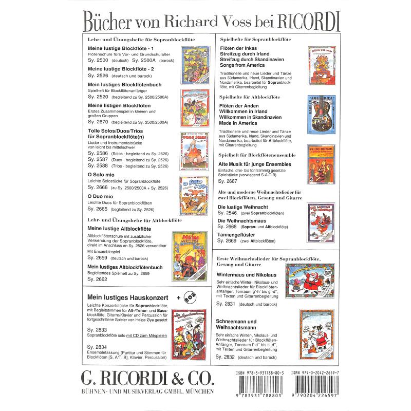 Meine lustige Altblockflöte