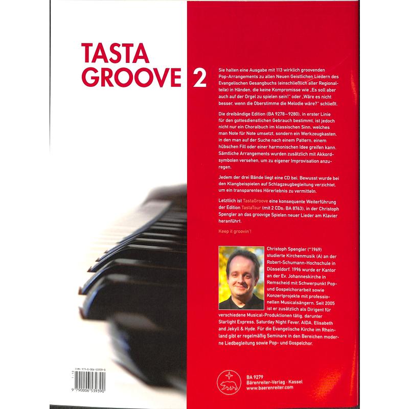 Tasta groove 2 - Liedanfänge G-K