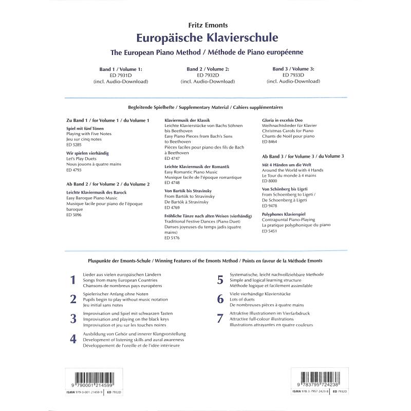 Europäische Klavierschule 2