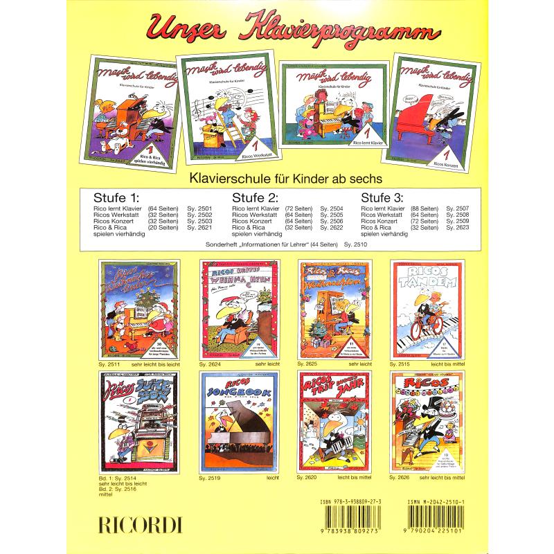 Musik wird lebendig - Lehrerinformation