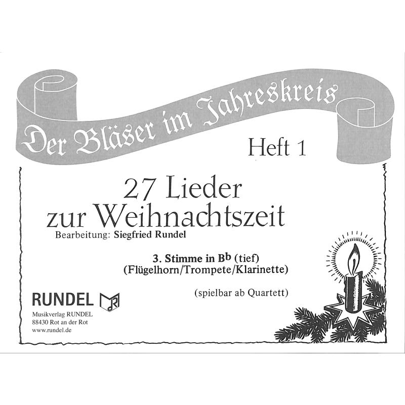 27 Lieder zur Weihnachtszeit 1