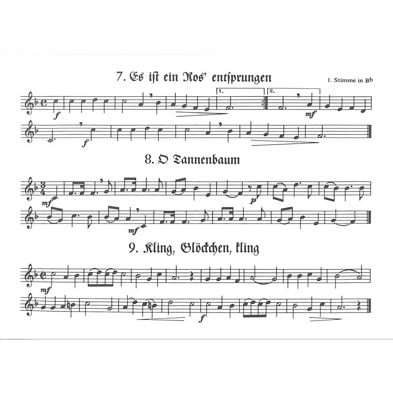27 Lieder zur Weihnachtszeit 1