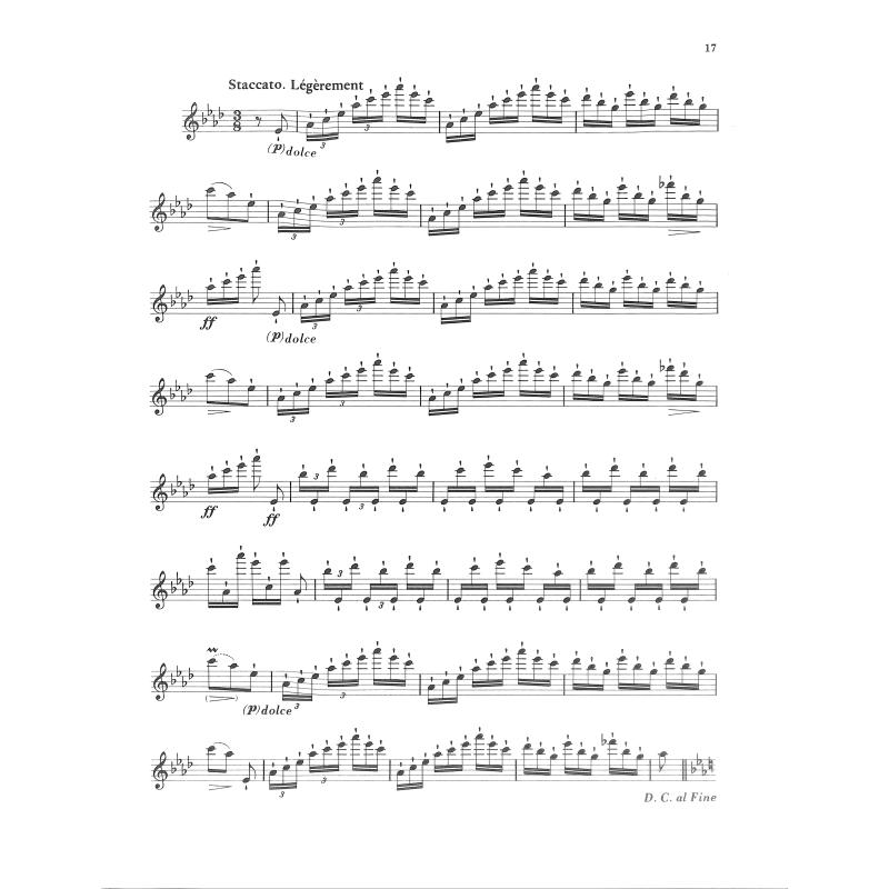 Etudes de salon + solos ou capries