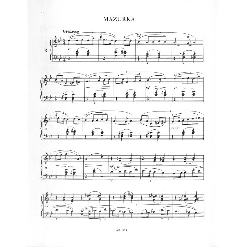 8 easy piano pieces