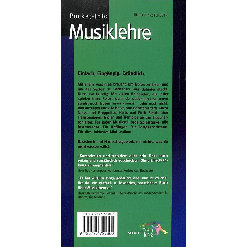 Pocket Info - Musiklehre