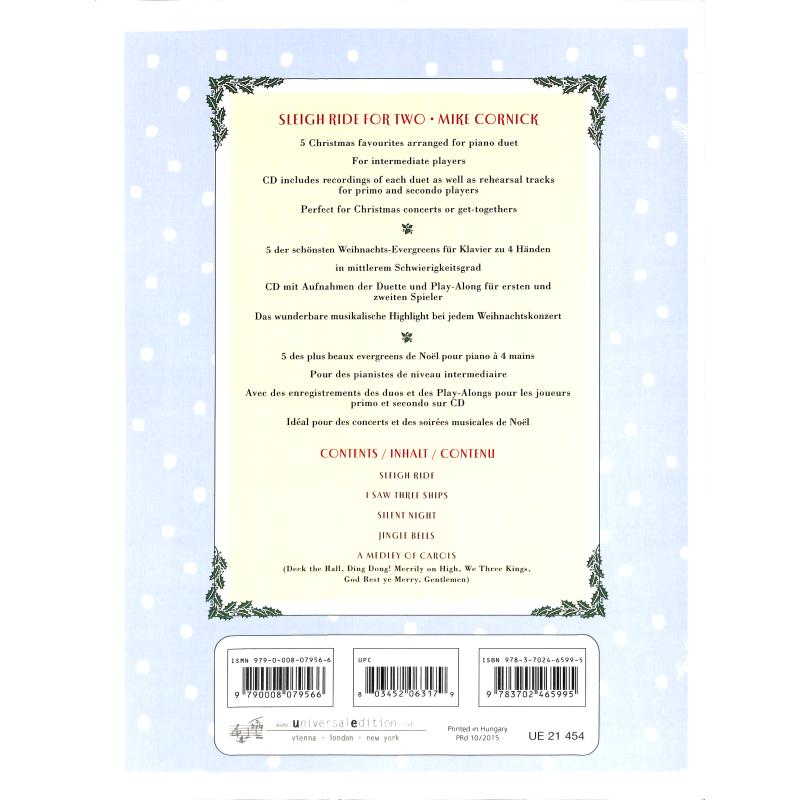 Sleigh ride for two - Schlittenfahrt für zwei