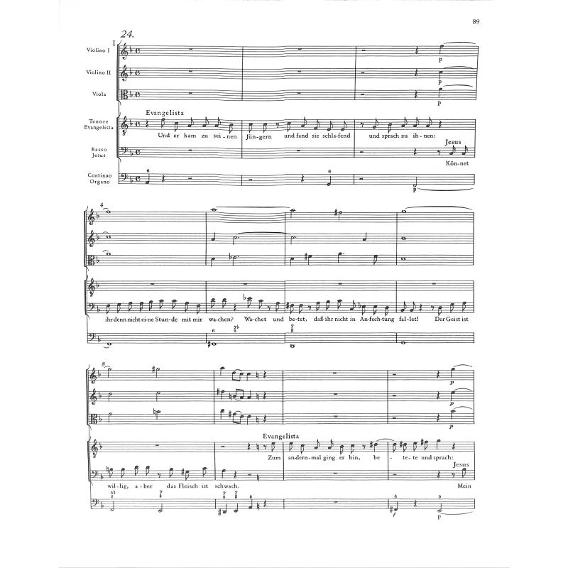 Matthäus Passion BWV 244