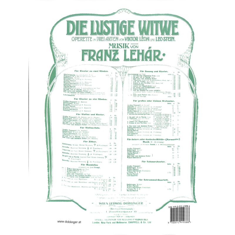 Walzer Intermezzo (Lippen schweigen flüstern geigen)