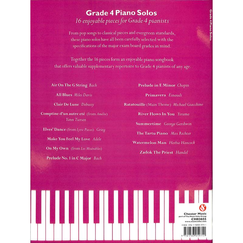 Grade 4 piano solos