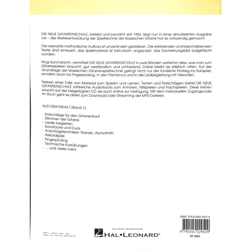 Die neue Gitarrenschule 1 - Neuausgabe