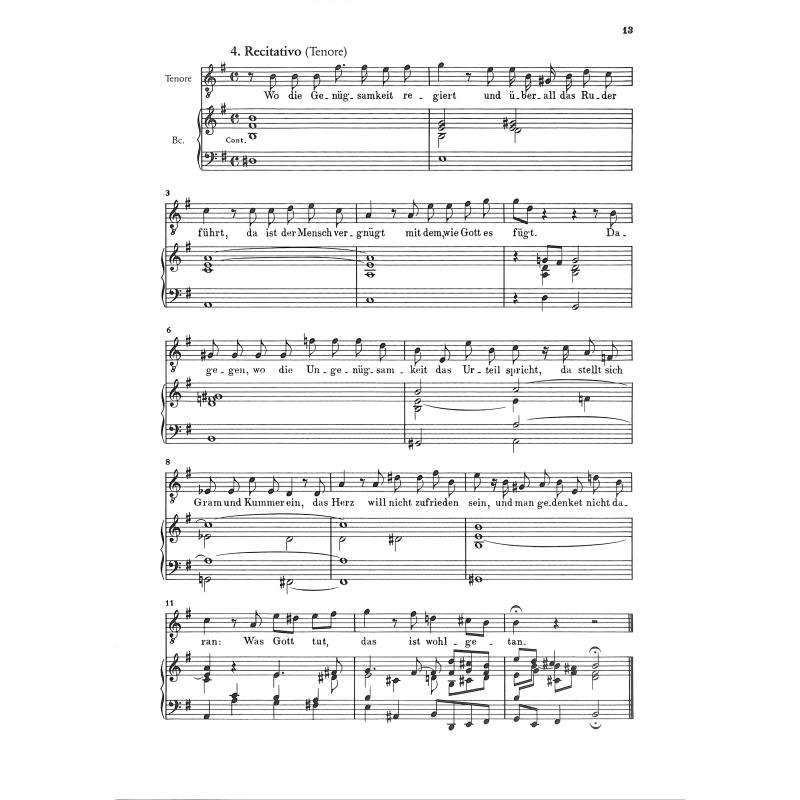 Kantate 144 nimm was dein ist und gehe hin BWV 144