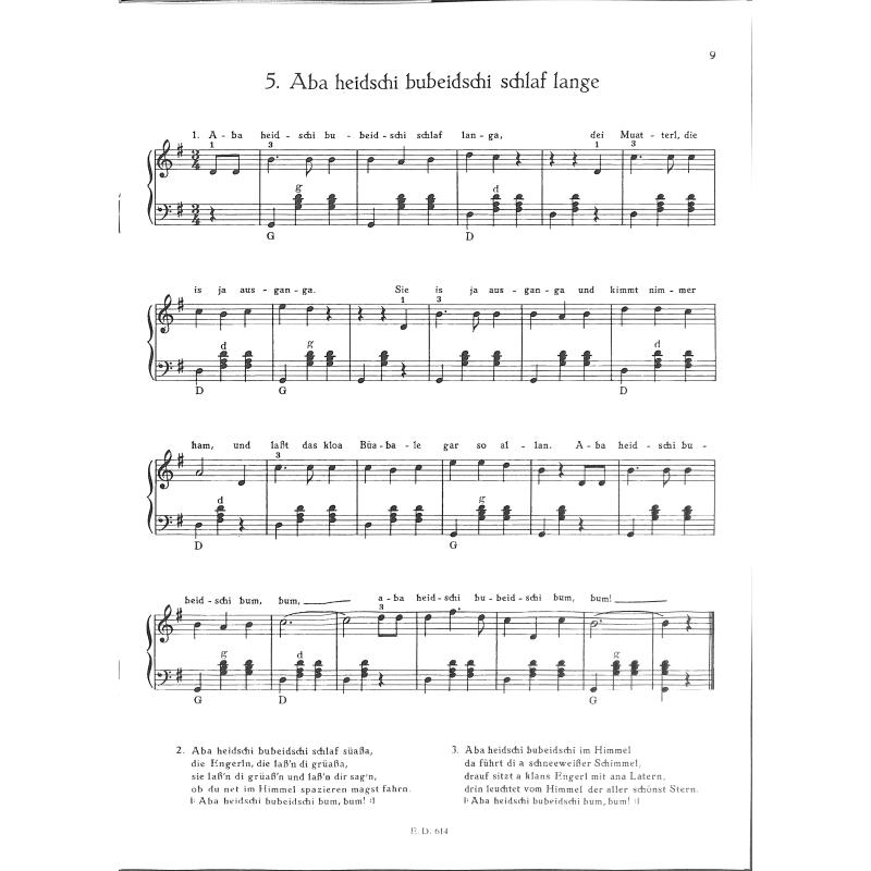 Weihnachtslieder für Akkordeon