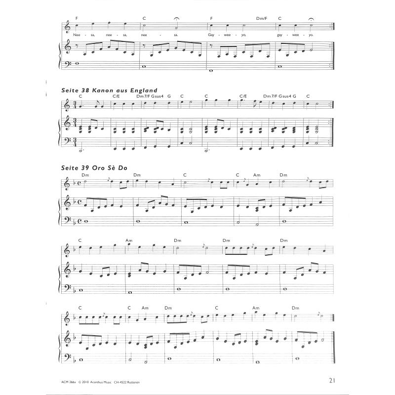 Altblockflöten Reise 1