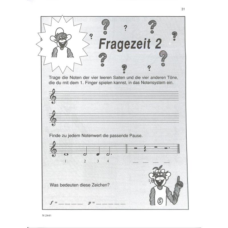 Susi + Eddi 1 Geigenschule für Kinder