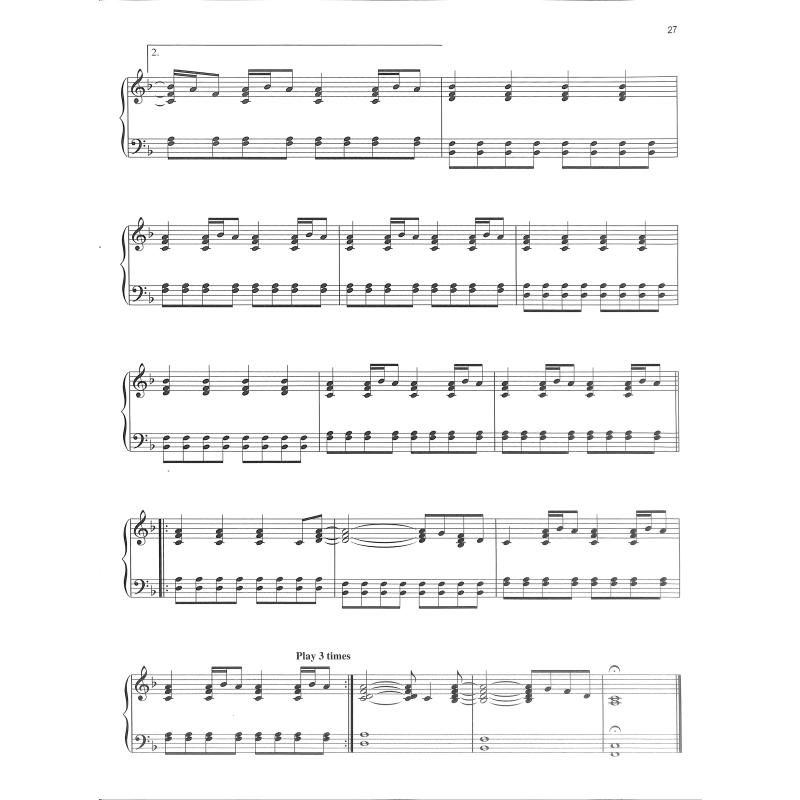 For piano solo
