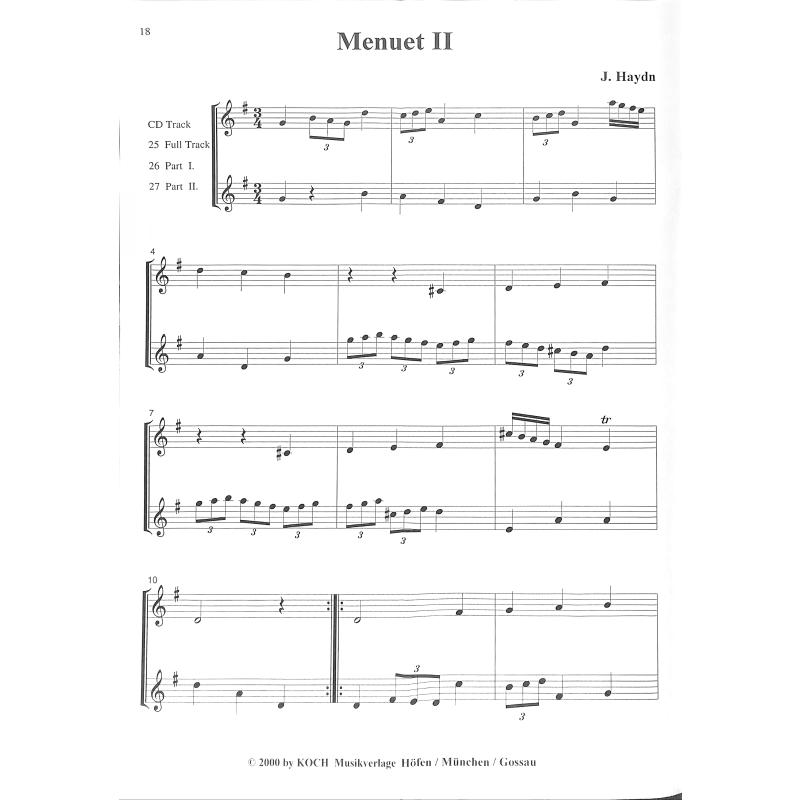 Flute for fun - leichte Tänze