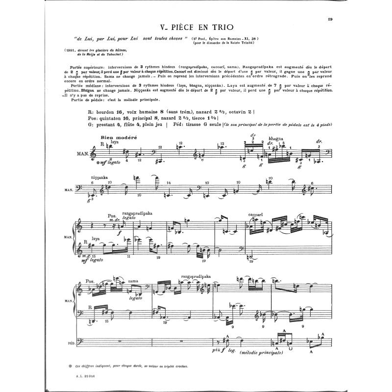 Livre d'orgue