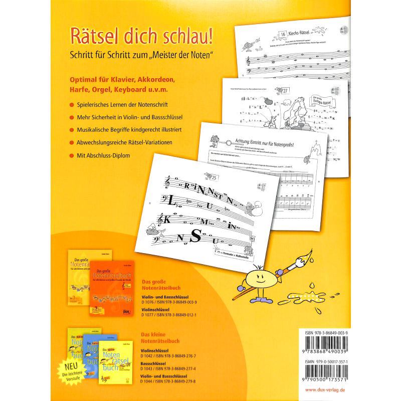 Das grosse Notenrätselbuch
