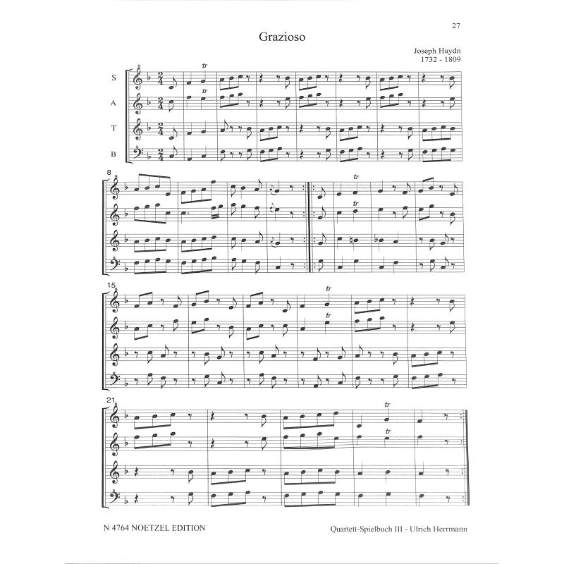 Quartett Spielbuch 3